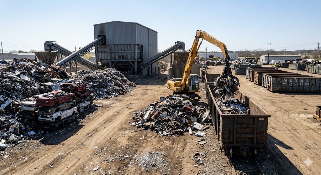 AIM Metals recycling yard